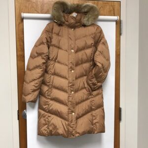 Michael Kors Hooded Down Parka Puffer Coat